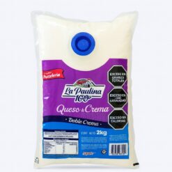 Queso Crema Doble Paulina Pouch X 2kg *