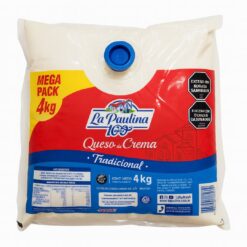 Queso Crema Entero Paulina Pouch X 4kg *