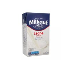 Leche Fluida Entera Milkaut X 1 lt *