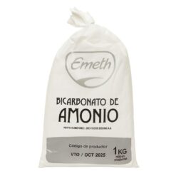 Bicarbonato De Amonio Emeth Bolsa X 1kg *