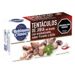 Tentaculo al Ajillo Picante Lata X 111g *