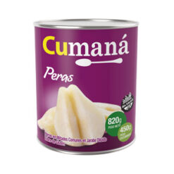 Peras En Mitades Cumana Lata X 820gr *