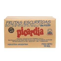 Fruta Abrillantada Picardia Caja X 10kg *