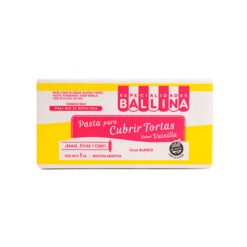 Pasta Ballina Blanca X 3kg Sabor Vainilla *