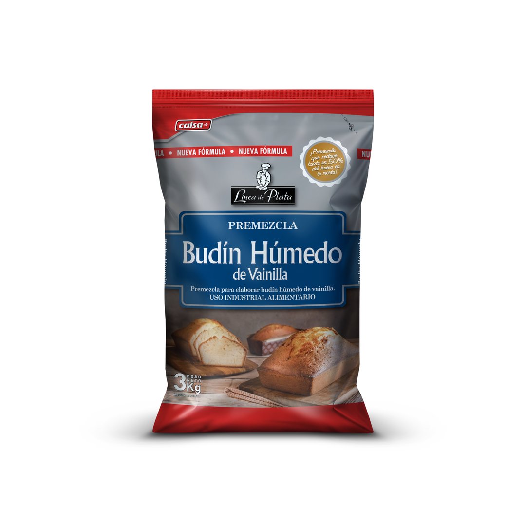 Premezcla Budin Humedo Vainilla Ldp Bolsa X 3kg *
