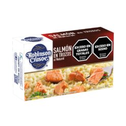 Salmon Natural Trozos R.Crusoe Lata X 105g *