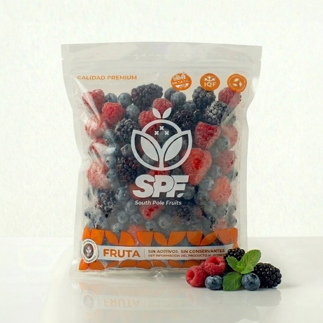 Mix 4 Berries (Frutilla-Arándano-Framb- Mora) SPF X 1kg *