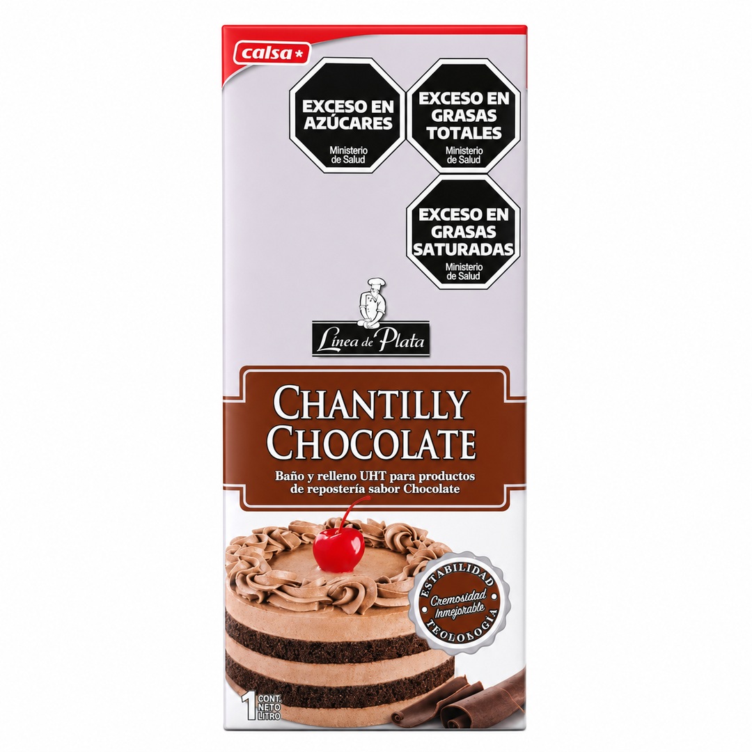 Crema Chantilly Chocolate Uht Ldp X 1lt *