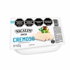 Queso Cremoso Vacalin X 400g (Cj X 20 Uni) *