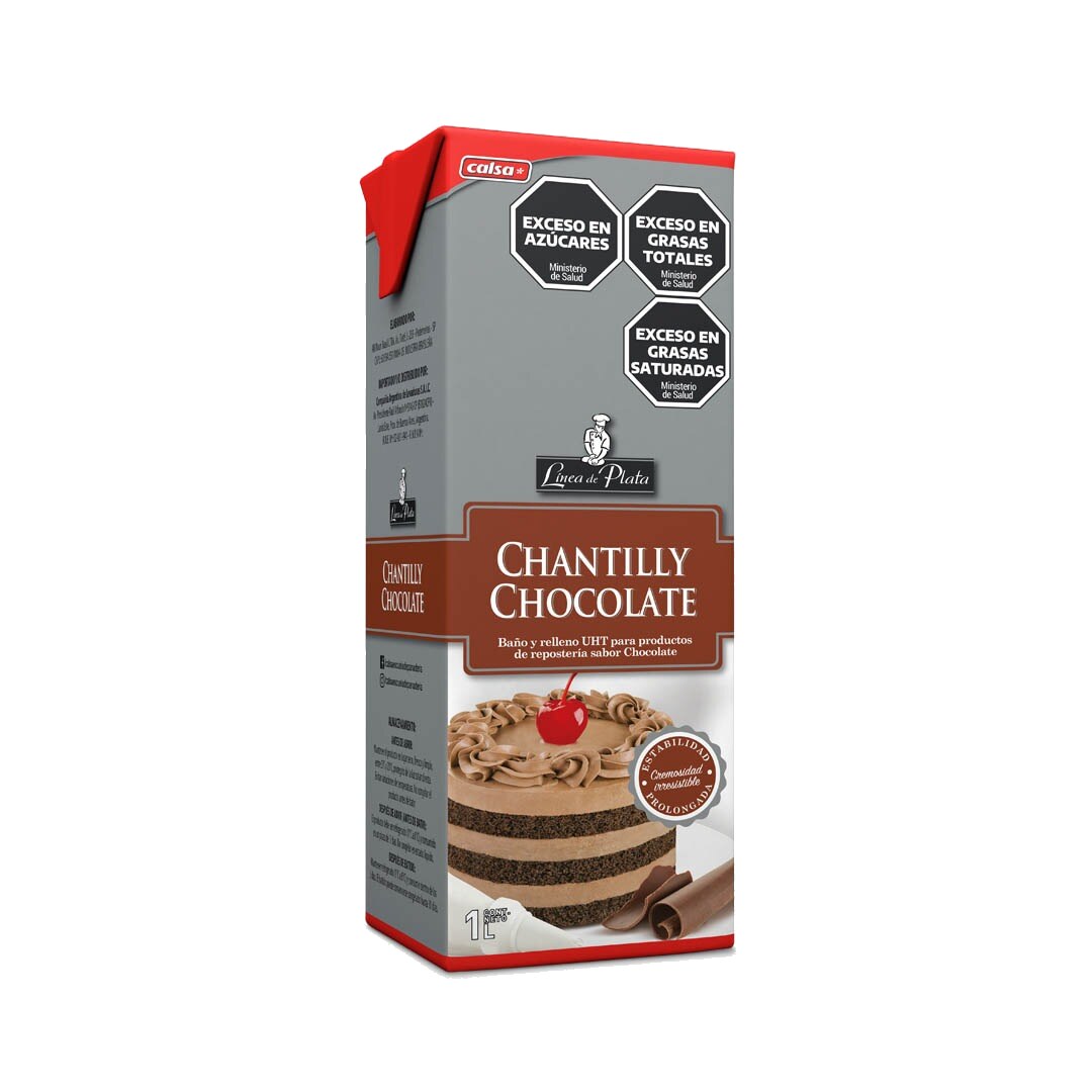 Crema Chantilly Chocolate Uht Ldp X 1lt *
