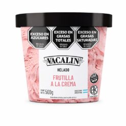 Helado Frutilla A La Crema Pote X 500g Cj X 6Uni *