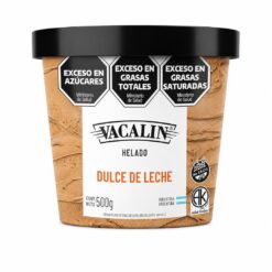 Helado Dulce De Leche Pote X 500g Cj X 6Uni *