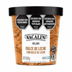 Helado Dulce De Leche Con Ddl Pote X 500g Cj X 6Uni *