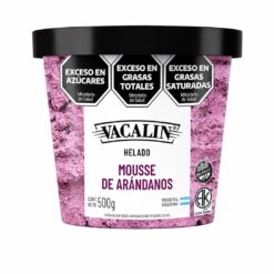 Helado Mousse De Arandanos Pote X 500g Cj X 6Uni *