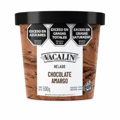 Helado Chocolate Amargo Pote X 500g Cj X 6Uni *