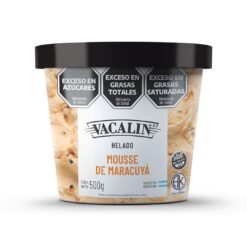 Helado Mousse de Maracuya Pote X 500g Cj X 6Uni *