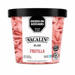 Helado Frutilla Al Agua Pote X 500g Cj X 6Uni *