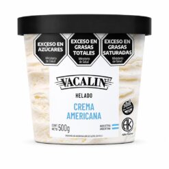 Helado Crema Americana Pote X 500g Cj X 6Uni *