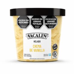 Helado Crema De Vainilla Pote X 500g Cj X 6Uni *