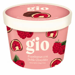Frambuesas Bañadas Doble Choco Gio X 150g Cj X 24Uni *