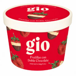 Frutillas Bañadas Doble Choco Gio X 150g Cj X 24Uni *