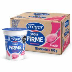 Yogur Firme Ent. Frutilla Tregar Cj 18 Uni X 170g *
