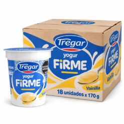 Yogur Firme Ent. Vainilla Tregar Cj 18 Uni X 170g *
