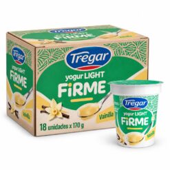 Yogur Firme Desc. Vainilla Tregar Cj 18 Uni X 170g *